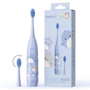 ORDO Sonic Kids Battery Toothbrush - Squishmallows Samir- Blue New In Box